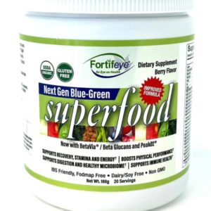 Fortifeye Next Gen Blue-Green Superfood – Berry Flavor